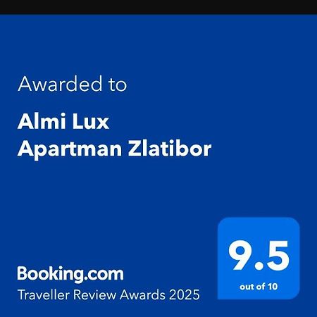 דירות Almi Lux Apartman זלאטיבור מראה חיצוני תמונה